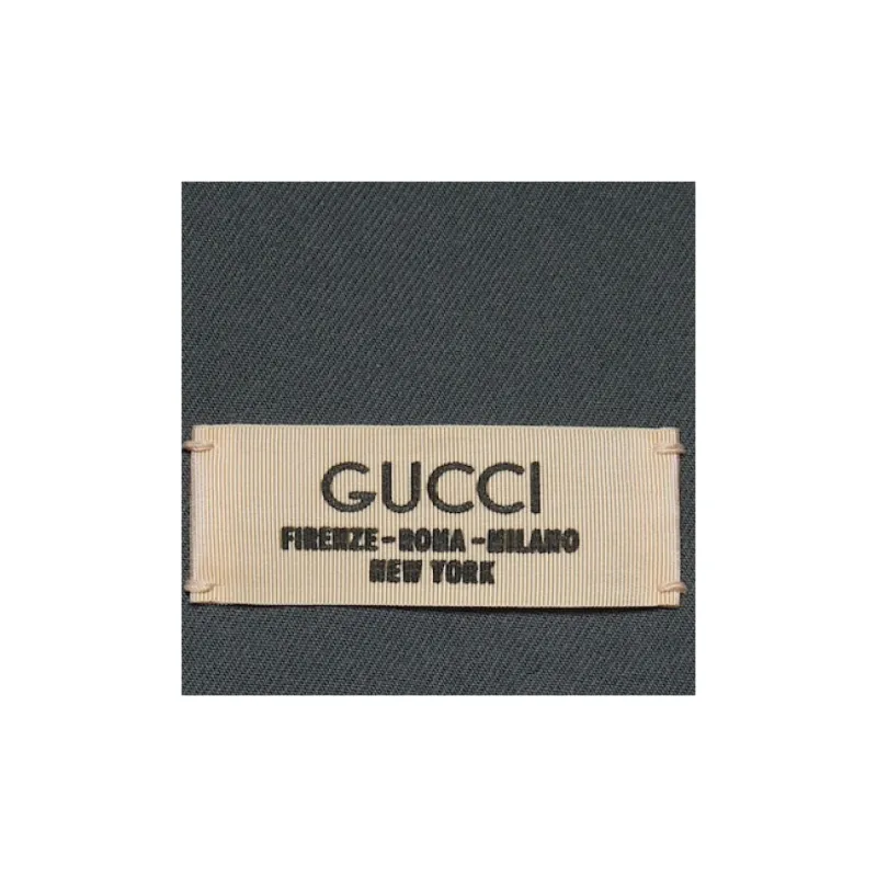 GUCCI Logo-patch Gabardine Blazer-5