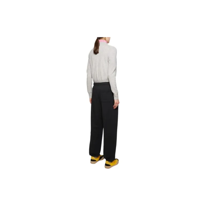 Acne Studios Face Logo Patch Drawstring Sweatpants-2