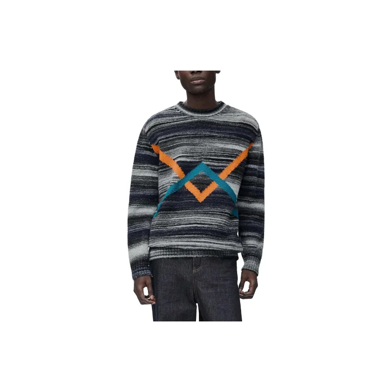 LOEWE Striped Knit Sweaters-1