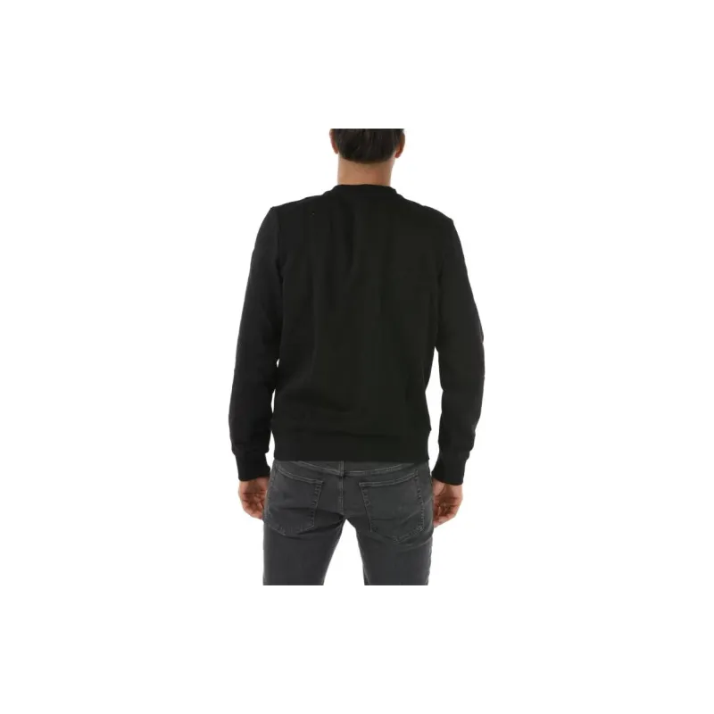 DIESEL Sweatshirts Men Black-4