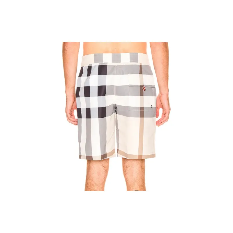 Burberry Casual Shorts Men's Beige-4