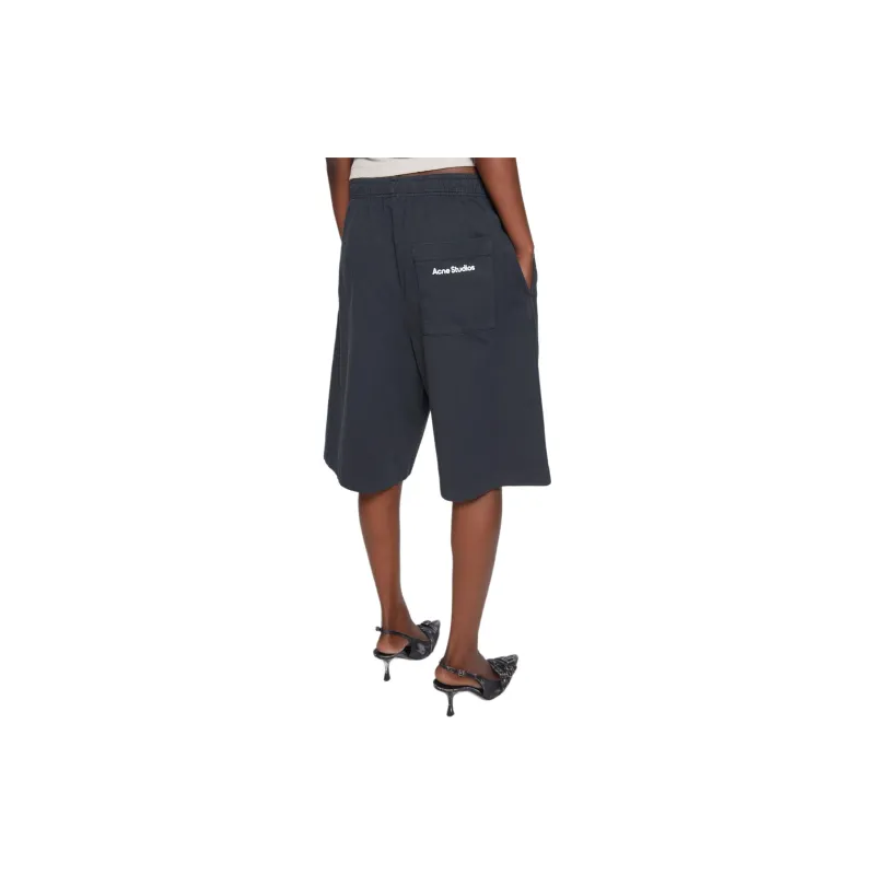 Acne Studios FW24 Sports Shorts Unisex Black-4