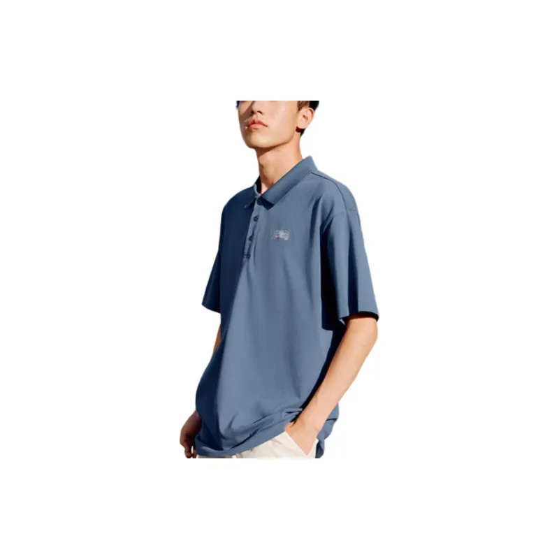 361° T Shirt Men's Gray Blue Porcelain-2
