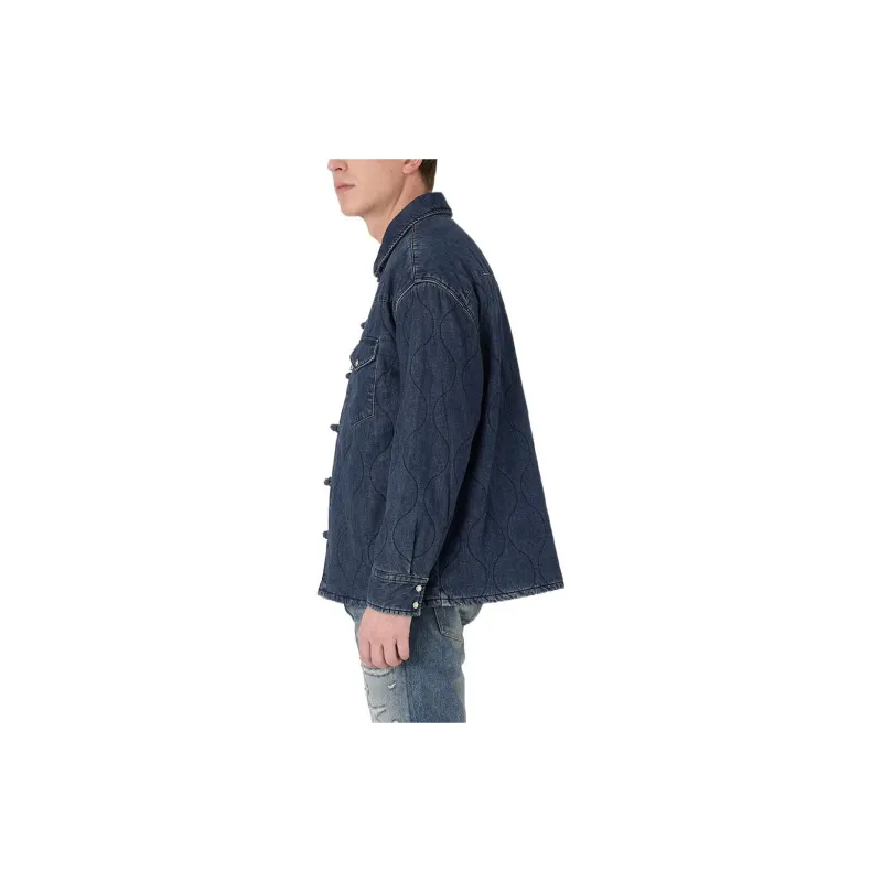 Levis Shirts Men Dark Indigo-3