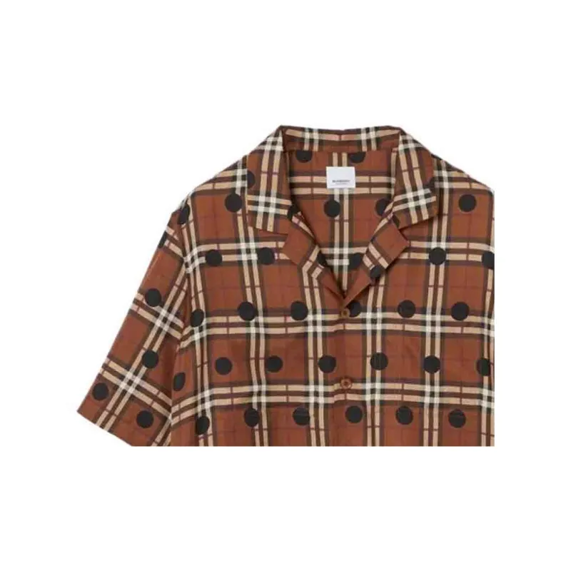 Burberry SS23 Shirt Men's Dark Birch Brown-4