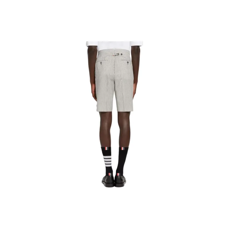 THOM BROWNE Casual Shorts Men White-3
