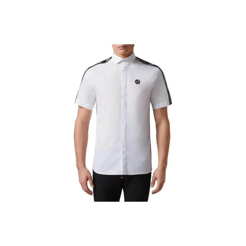 PHILIPP PLEIN Shirts Men White-1