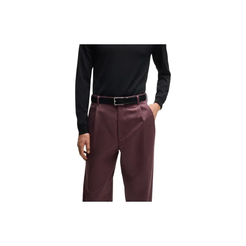 HUGO BOSS x Porsche FW24 Casual Pants Men's Natural Red-4