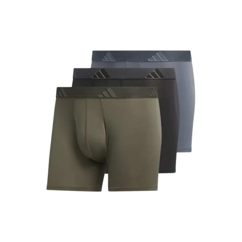 Adidas Free Shipping With AdiClub Microfiber 3 Pack Trunk Underwear-0