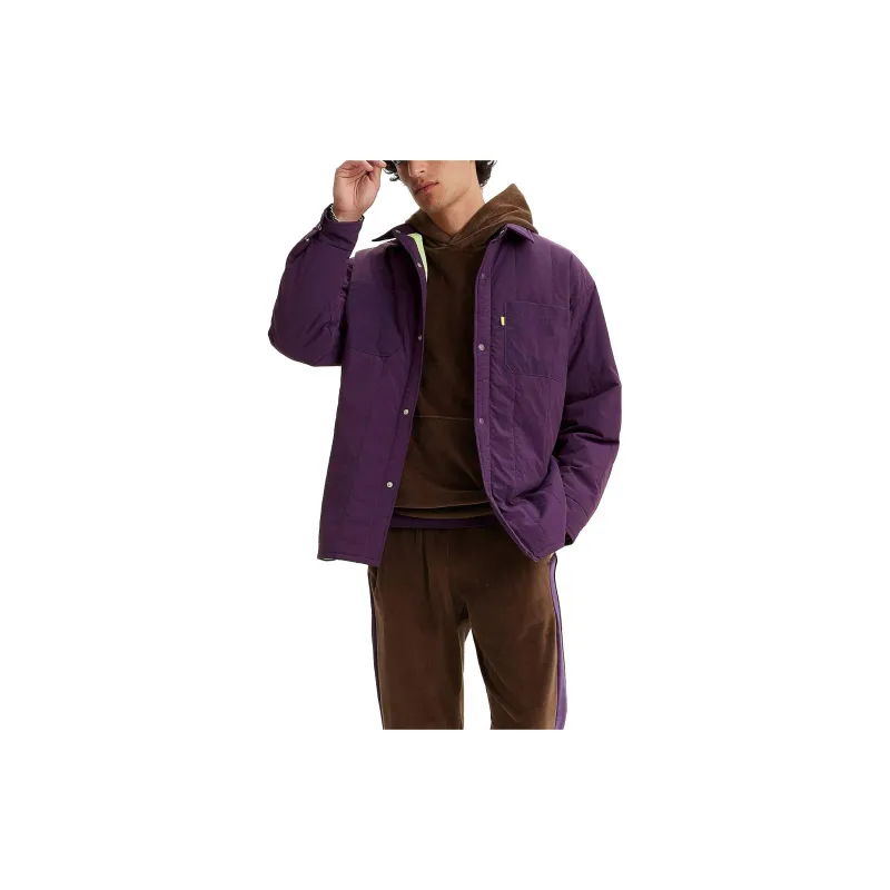 Levis Jackets Men Purple-2