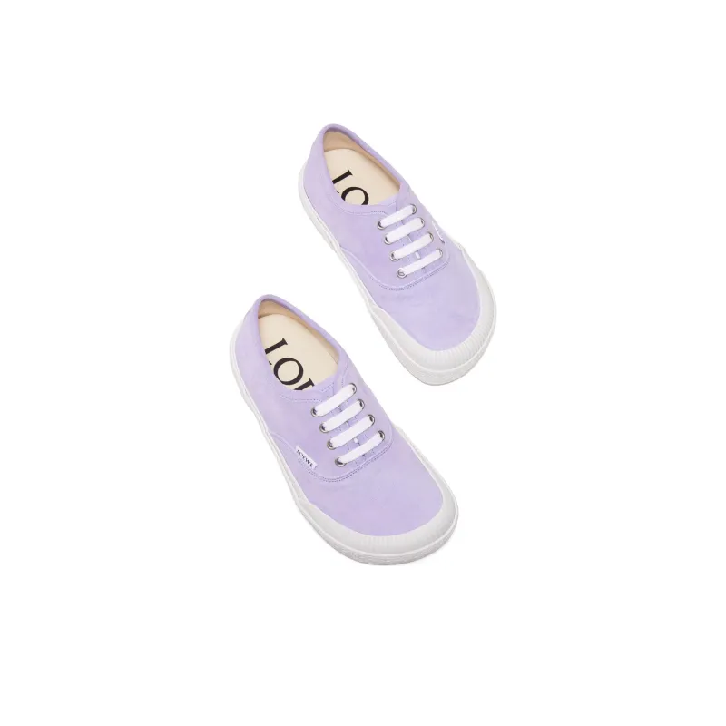 LOEWE Terra Vulca Low Top Skateboard Shoes Women's Lilac-3