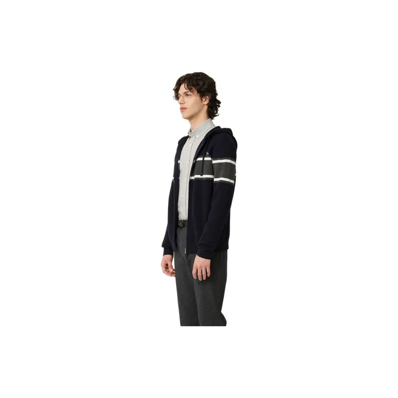 HAZZYS Knitwear Men Dark Navy Blue-4
