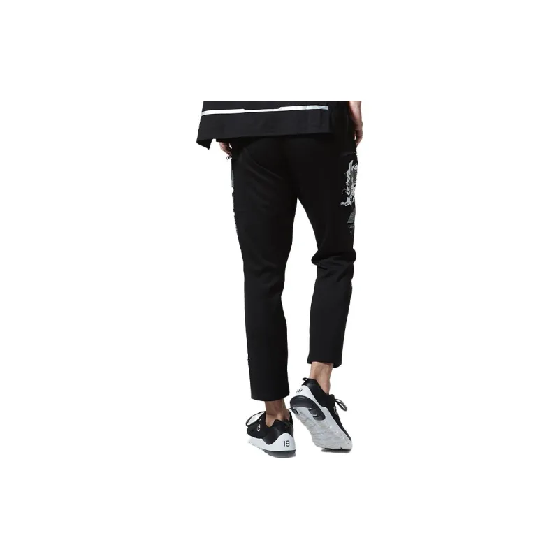 ONIARAI Casual Pants Men Black-3