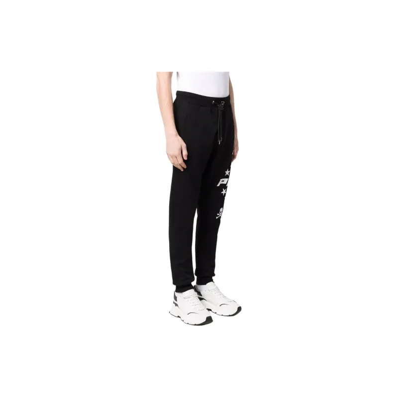 PHILIPP PLEIN Logo Drawstring Tracksuit Bottoms-7