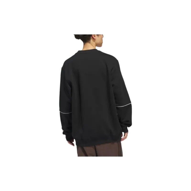 Adidas 4.0 Stretch Deluxe Crewneck Sweater Sweater Men's Black-4