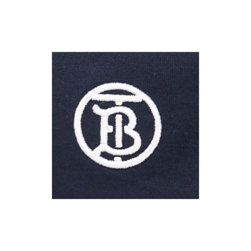 Burberry Logo Embroidered Crewneck T Shirt-3
