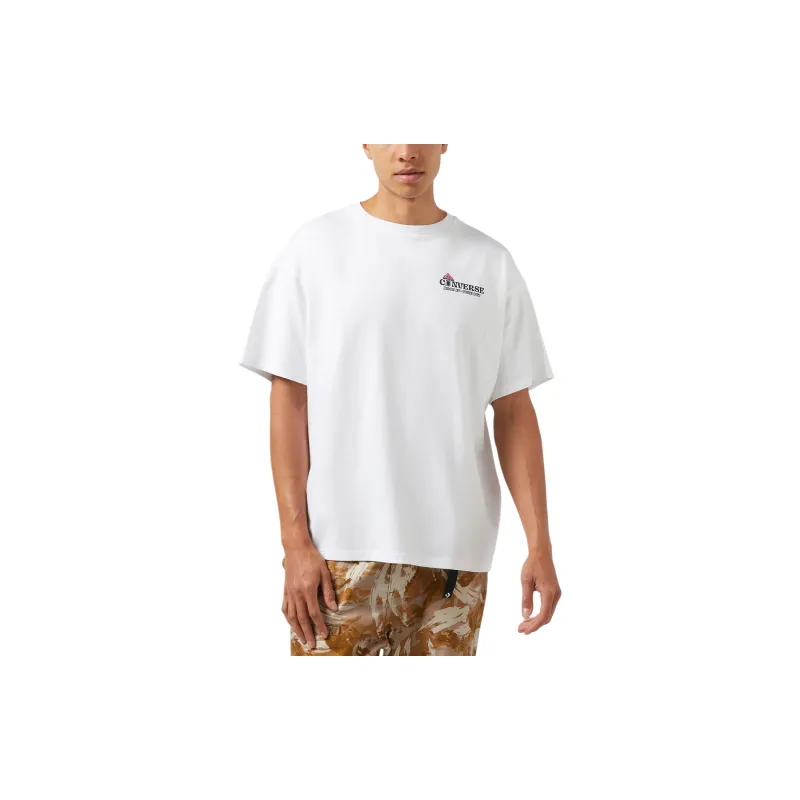 Converse Mushroom Cottage T-Shirt Men's White-3