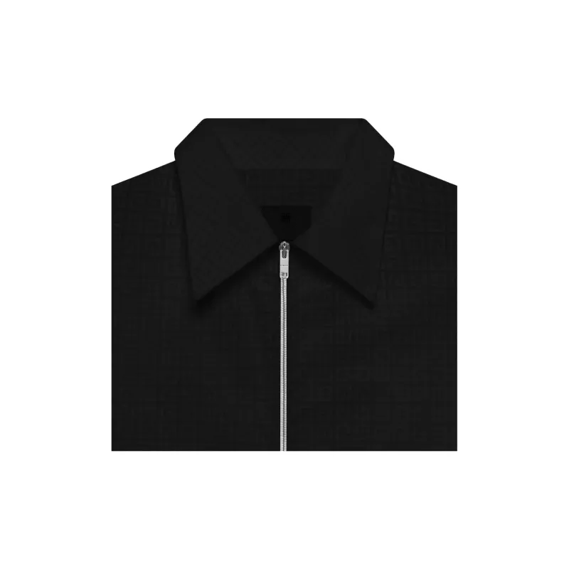 Givenchy Zip Up Short Sleeved Shirt-7