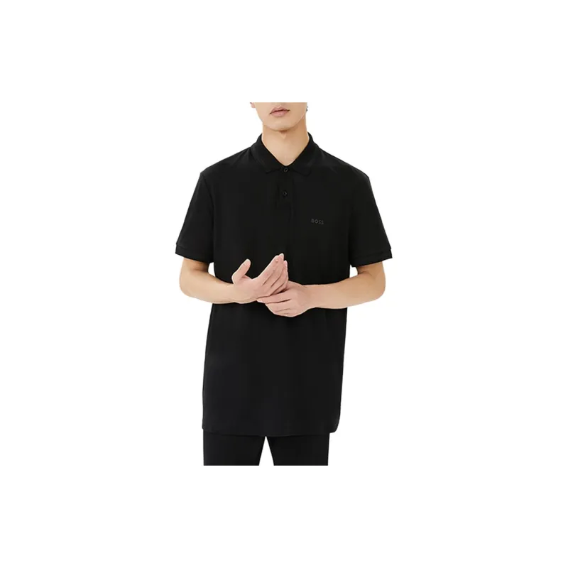 HUGO BOSS Short Sleeved Logo Printed Polo Shirt-2