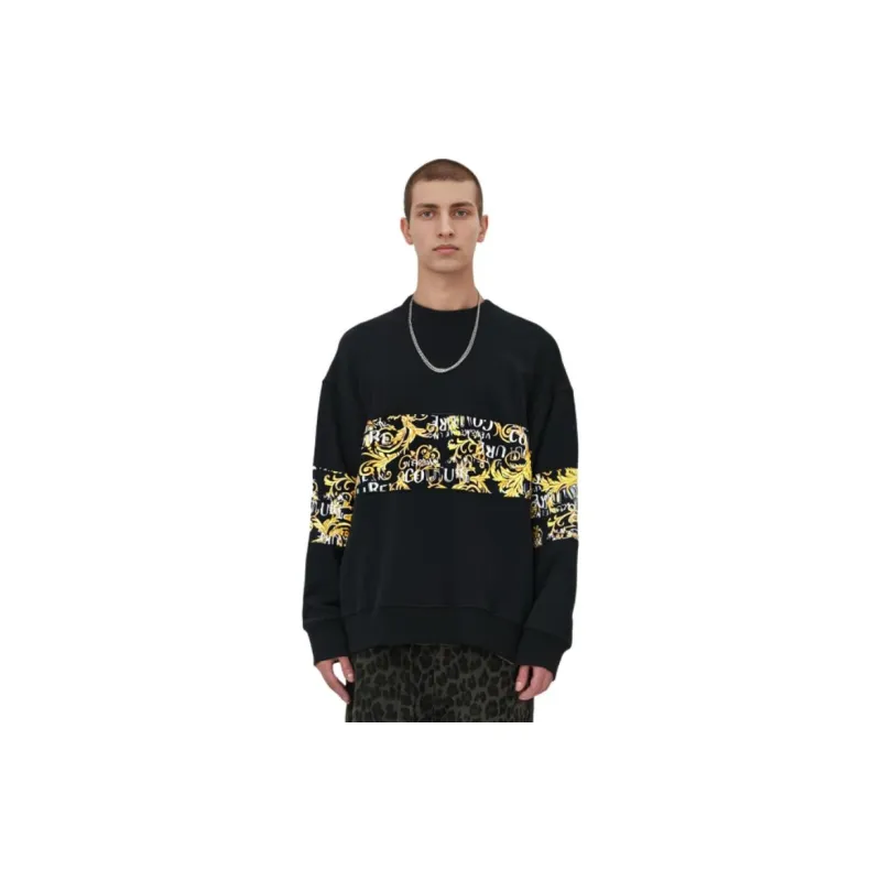 VERSACE JEANS COUTURE FW23 Sweatshirt Men's Black-3