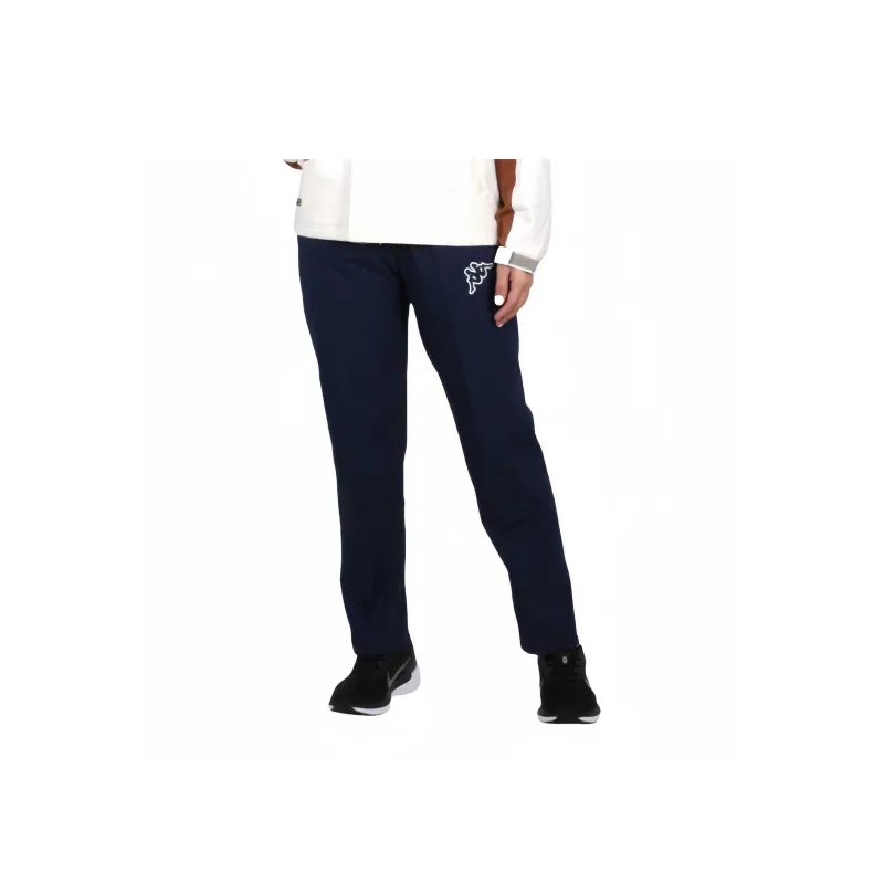 Kappa Knitted Sports Pants Unisex Dark Blue White-1