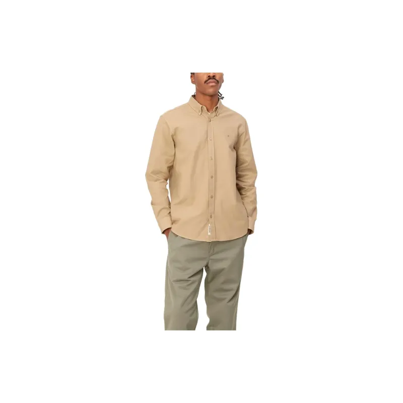 Carhartt WIP Bolton Shirt Shirt Men's Khaki-3