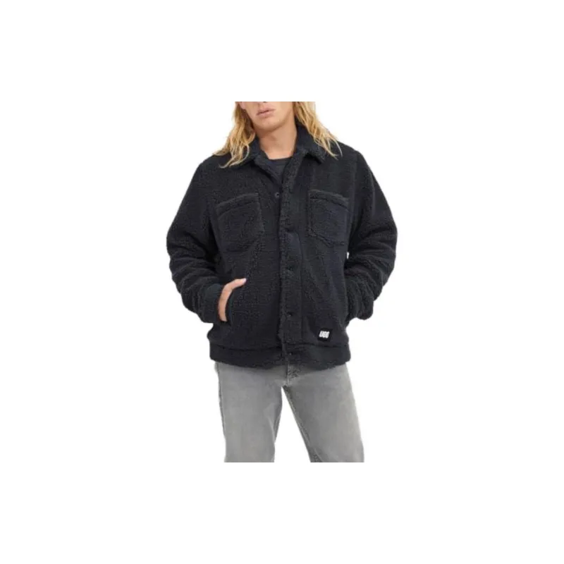 UGG Janson Sherpa Trucker Jacket Jackets Coats Men's Dark Gray-2
