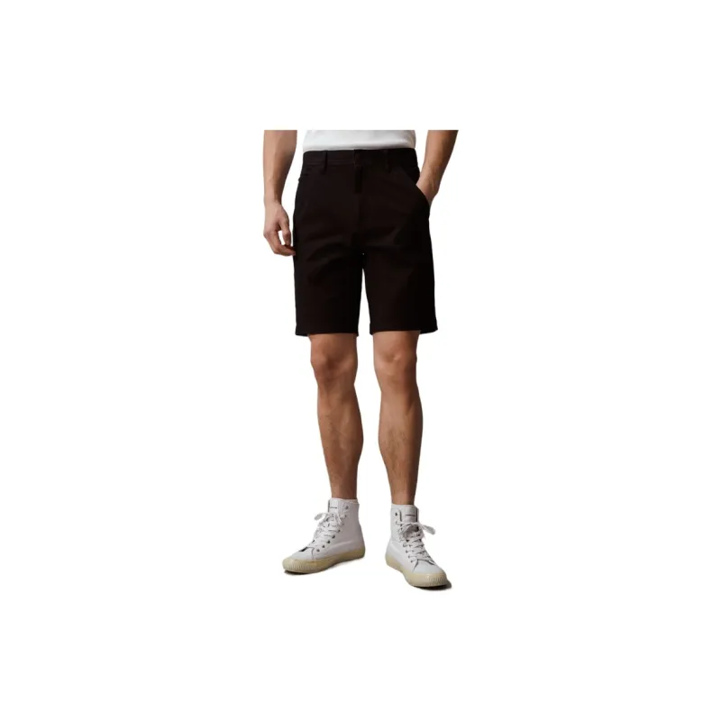 CALVIN KLEIN Casual Shorts Men's Space Black-2