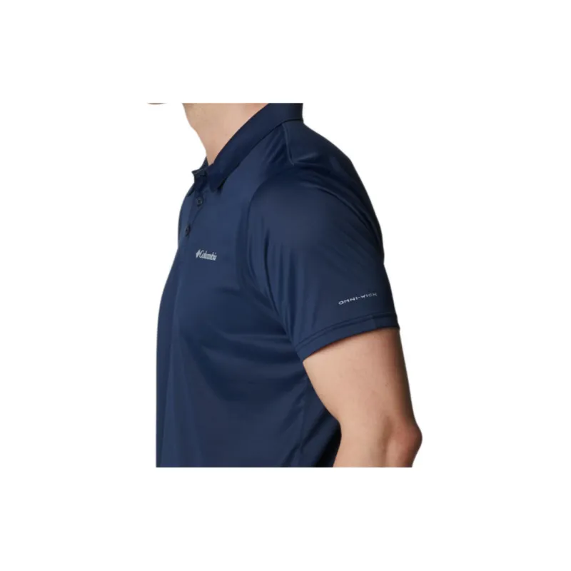 Columbia Polo Shirt Men's Navy Blue-5