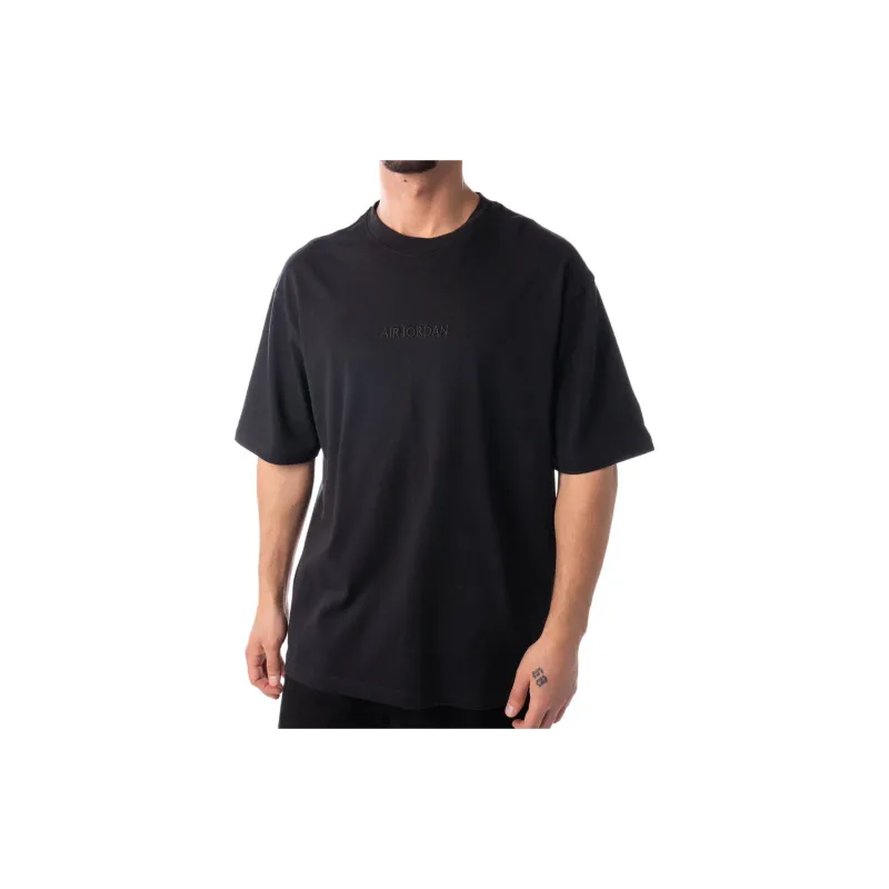 Jordan Wordmark T Shirts Men Black-5