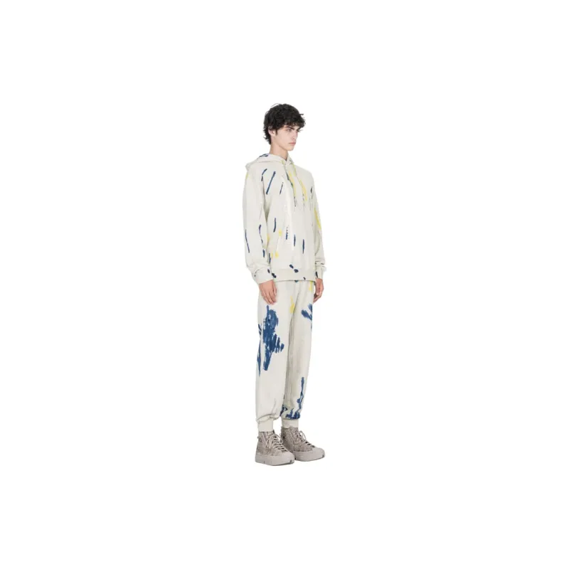 Feng Chen Wang Knitted Sweatpants Unisex Composite Color-2