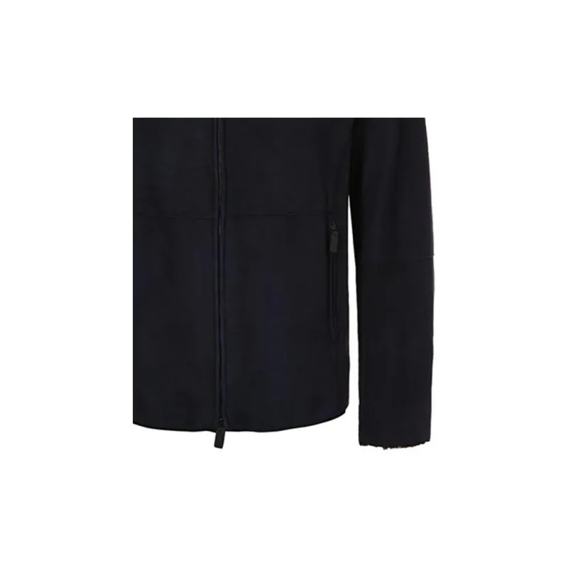 EMPORIO ARMANI Leather Jacket Men's Black-6