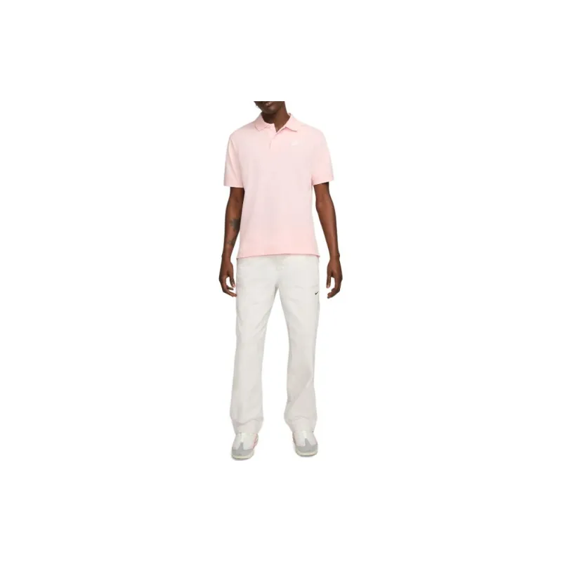 Nike Polo Shirts Men Pink-2