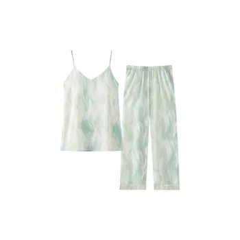 Han Ziduo Pajama Set Women's Mint Green