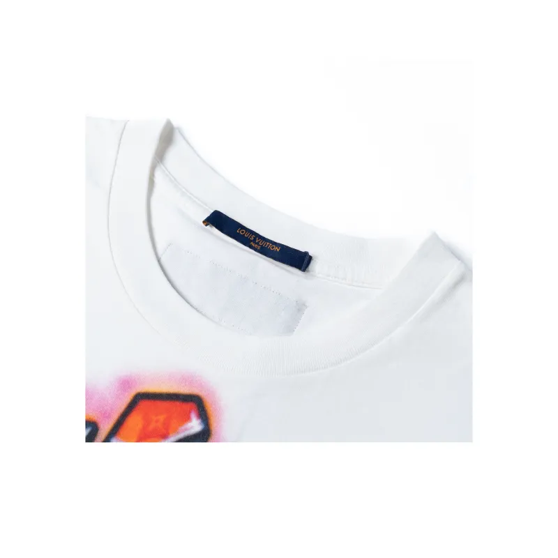 LOUIS VUITTON Graffiti T shirt-5