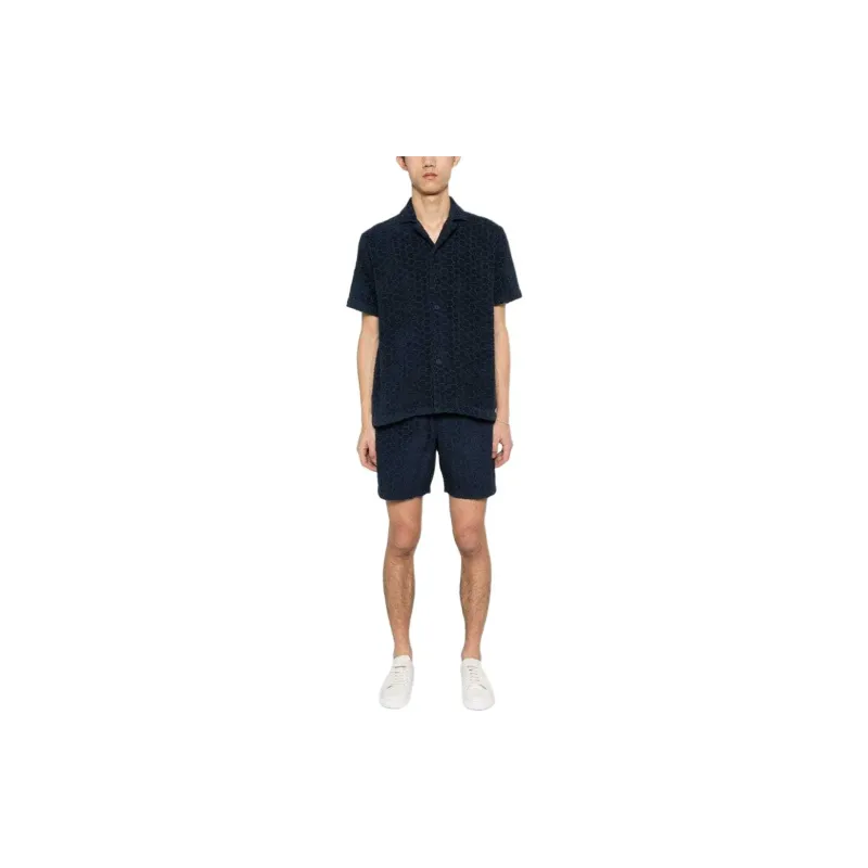 Orlebar Brown Trevone Geometric Pattern Shorts-1