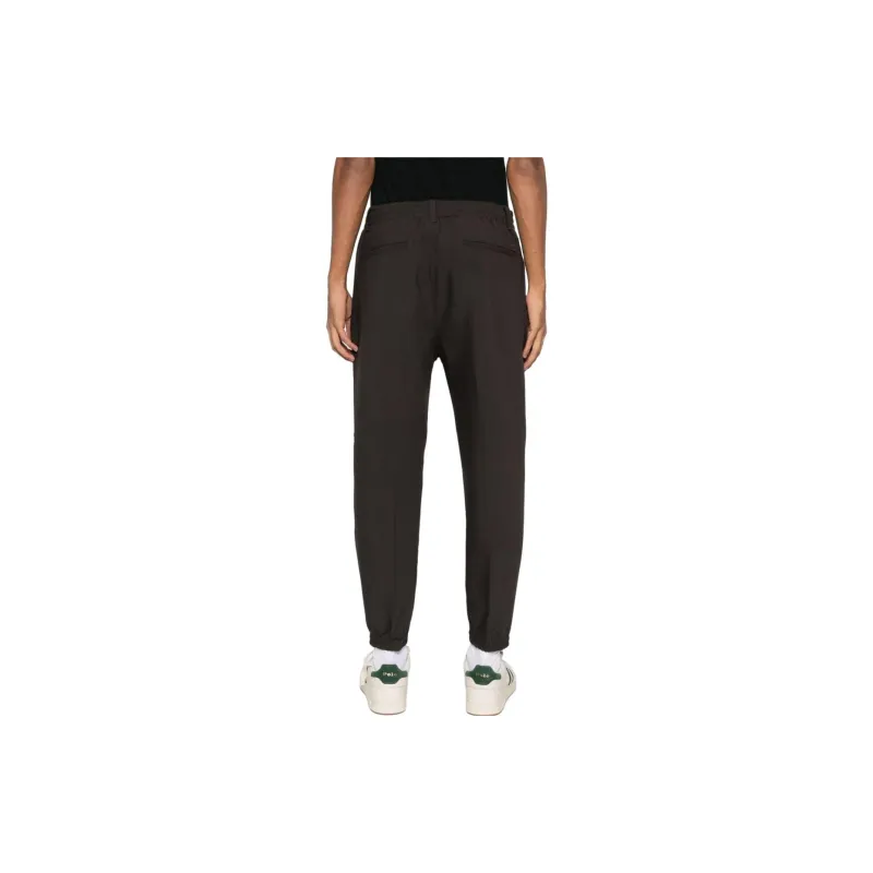 EMPORIO ARMANI Elasticated waist Slim cut Trousers-1