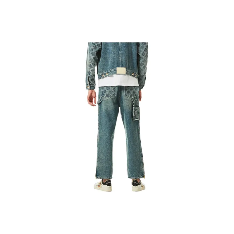 Ed Hardy SS24 Jeans Men's Indigo-2