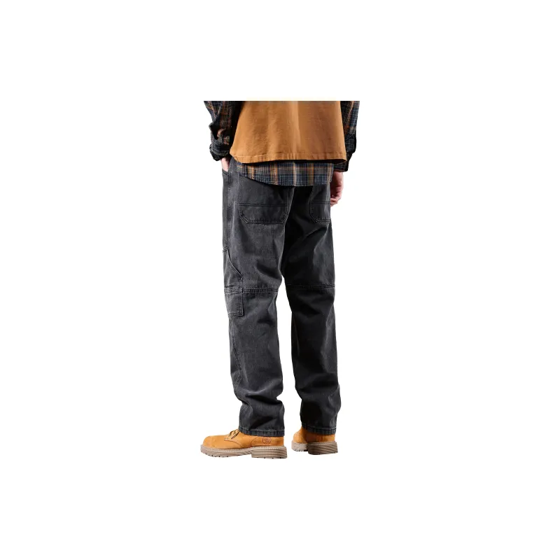 FUERZA Jeans Unisex Black Gray Color-1