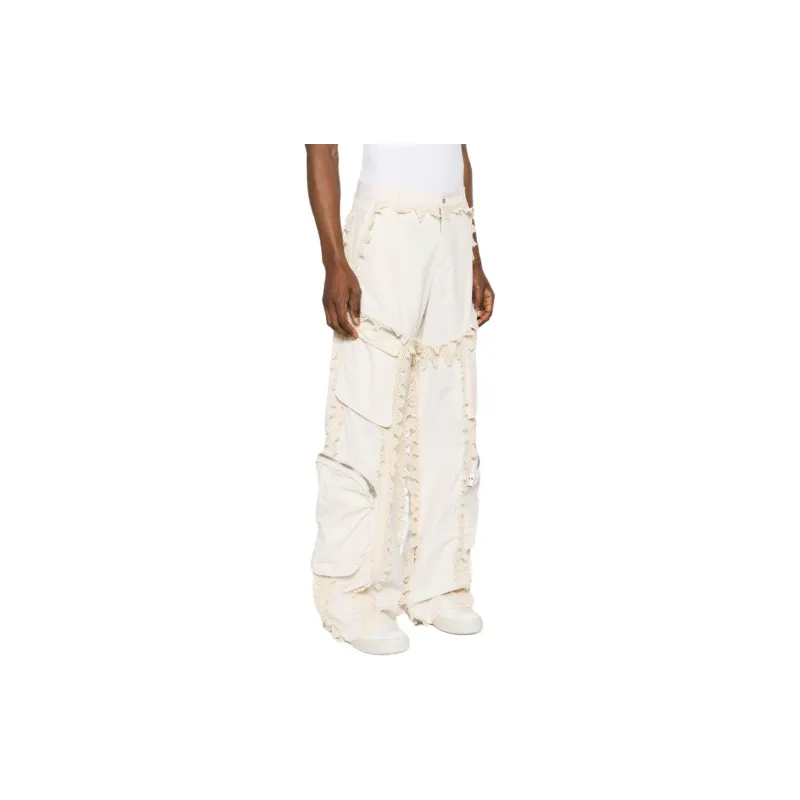 HELIOT EMIL Spherical High waist Cargo Trousers-3