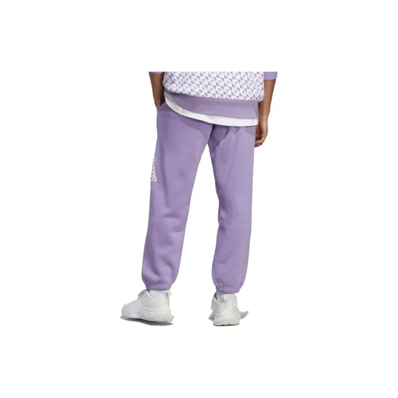 Adidas Casual Pants Men Purple-2