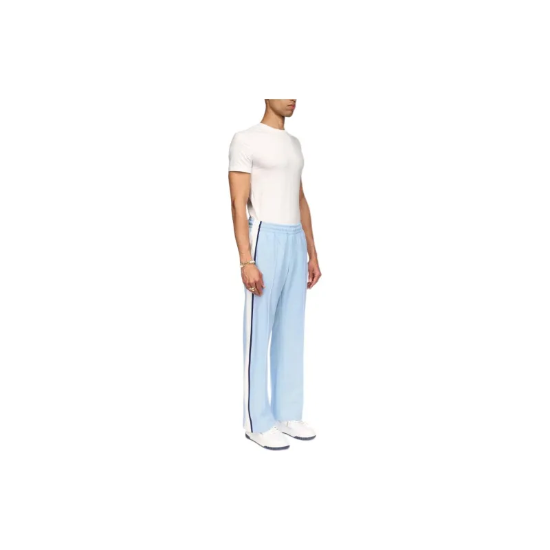 CASABLANCA FW24 Pre Fall Collection Knitted Sweatpants Men's Blue-3