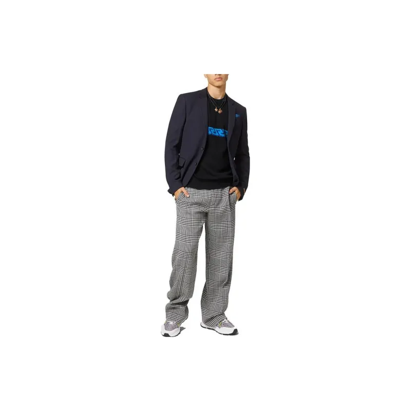 VERSACE Sweaters Men Black-3