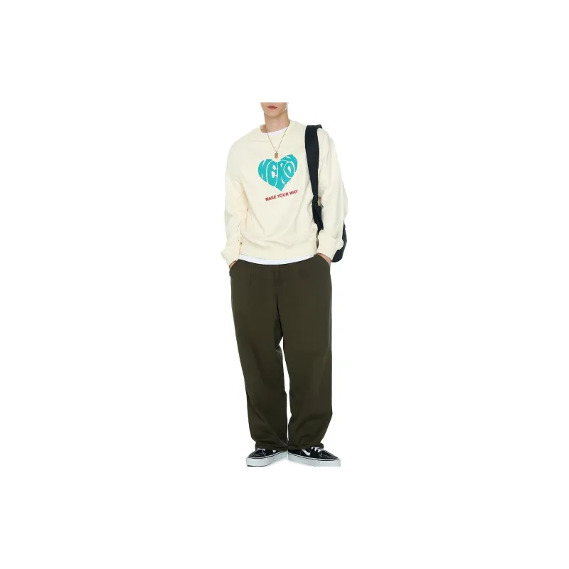 Nerdy Sweatshirts Unisex Cream White-2