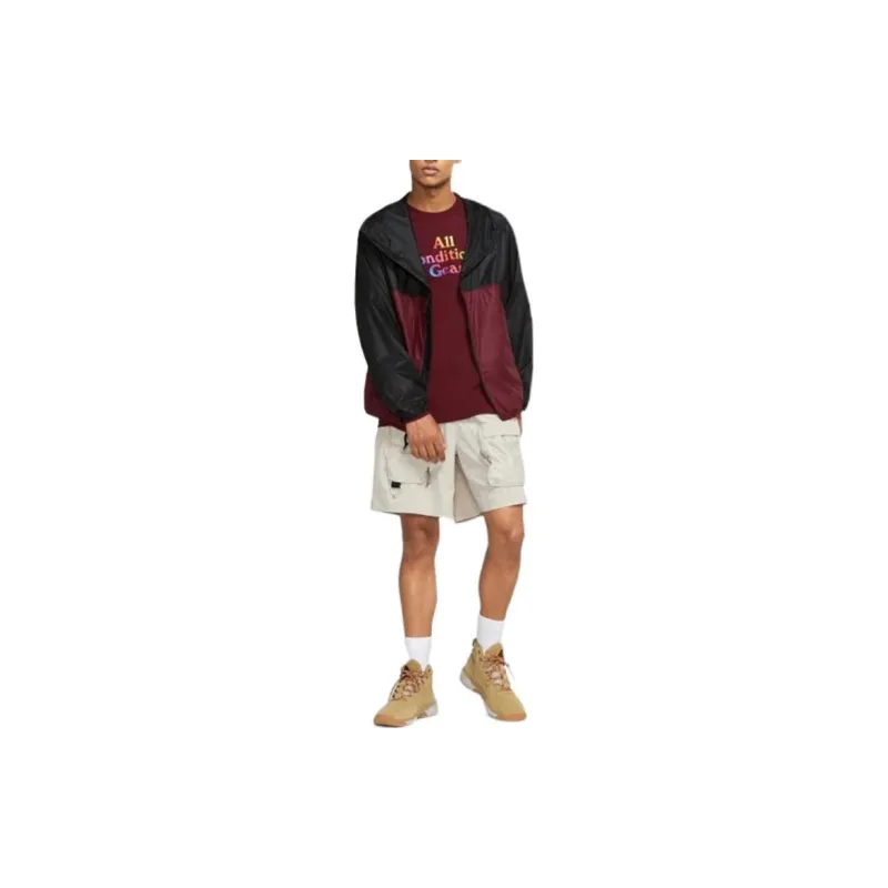 Nike ACG Jackets Men Dark Red-2