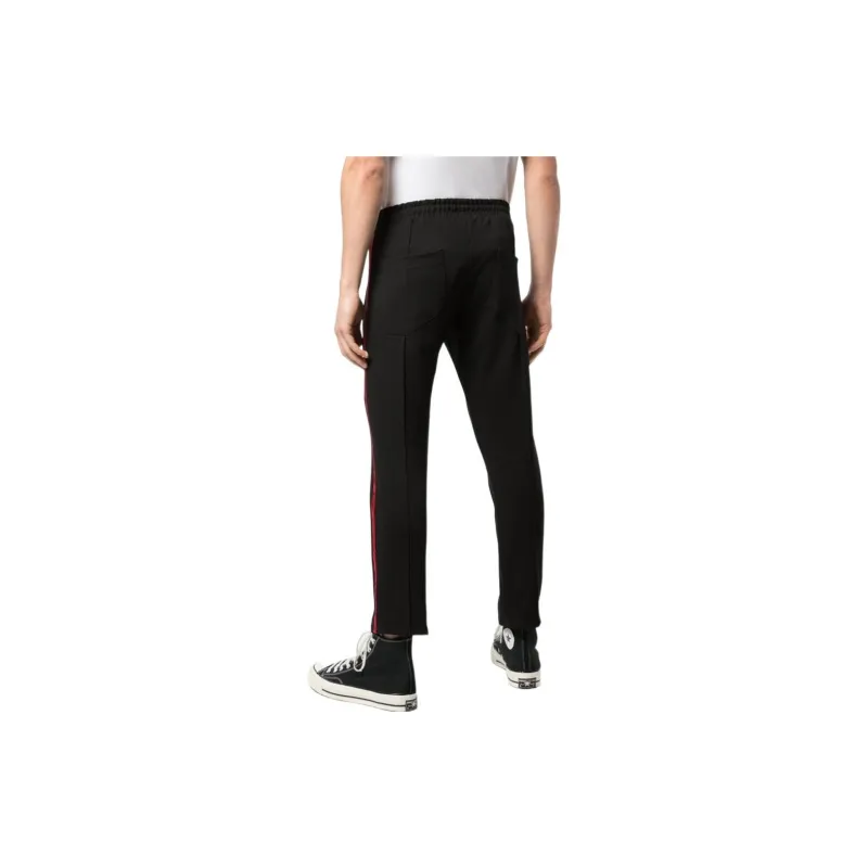 RHUDE Knitted Sweatpants Men Black-2