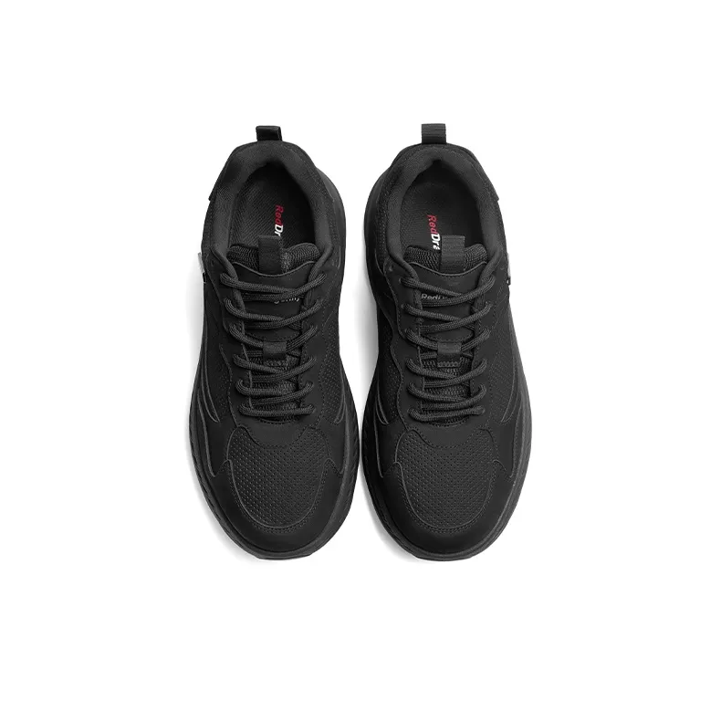 RED DRAGONFLY Height Increasing Low Top Casual Running Shoes Men's Black Khaki White-2