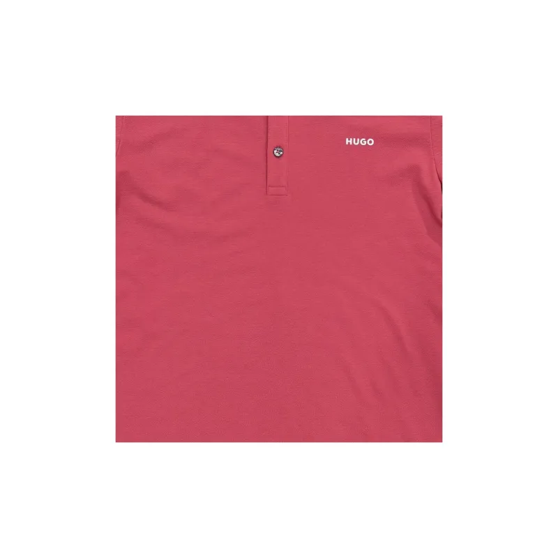 HUGO BOSS Logo appliqué Piqué Polo Shirt-3