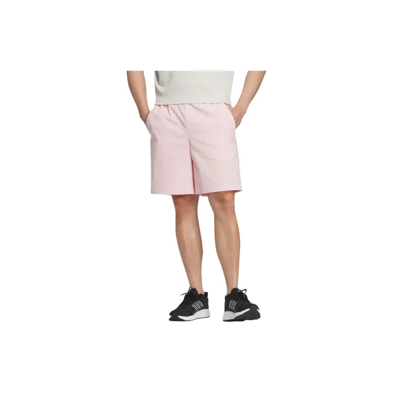 Adidas Casual Shorts Men's Sand Brown Pink-1