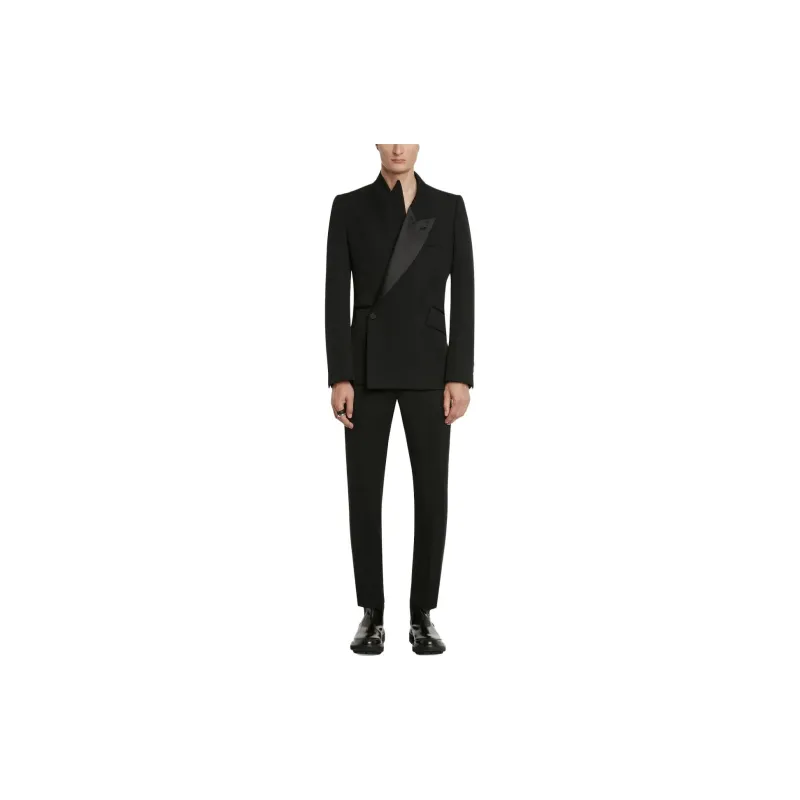 Alexander McQueen Slim Cut Tailored Trousers-1